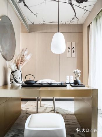 新中式风格融合了现代瓷砖|干净|唯美|