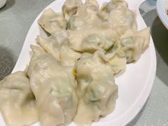 角瓜鸡蛋虾仁水饺-黄家饺子东北特色菜馆(湖滨商业街店)