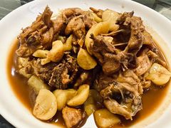 栗子烧鸡-天目湖刘老四农庄