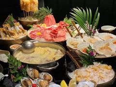 澳门鸡脚猪骨煲（小）-官也街澳门火锅(新源里店)