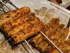 香菜卷-老胖串店(浆水泉路店)