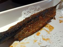 烤秋刀鱼-京悦南门涮羊肉·羊蝎子火锅(田林路店)