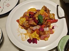鲜果咕咾肉-绿茶餐厅(茂业天地店)