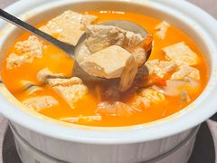 松茸虾汤老豆腐-花家怡园(四合院总店)