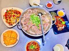 牛肉烤饼-肖四女乐山跷脚牛肉(江北星街坊店)