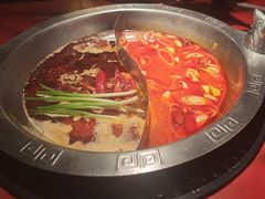鸳鸯番茄锅-袁老四重庆老火锅(桐梓坡店)