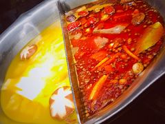 台式麻辣花胶鸡鸳鸯锅-湊湊火锅·茶憩(世博大道店)