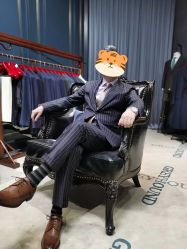 -怒马会 全麻衬西装高级定制