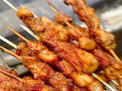 -劳动公园新疆人烤腰子