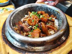 -明洞阿姨·韩式酱蟹烤肉·创意料理(三元桥店)