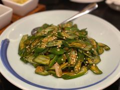 炒秋葵-阿庄新豫菜(通泰路店)