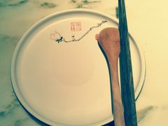 餐具摆设-绿茶餐厅(石家庄万象城店)