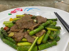 芦笋炒牛肉-东豪园林海鲜酒家(南港路辅路店)