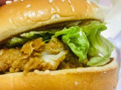 香辣鸡腿堡-肯德基(平江新城店)