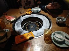 餐具摆设-三人行骨头王火锅(长寿店)