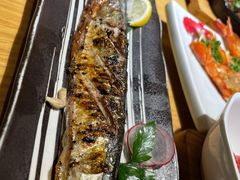 烤秋刀鱼-三石铁板烧(紫竹桥店)