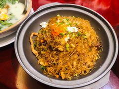 蟹黄粉丝煲-屋顶花园餐厅(步行街老地王大厦店)