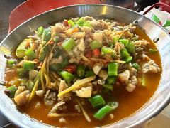 双椒牛娃-为民烧烤吧.自贡爆炒菜.成都烧烤(收录20年好店)