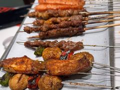 -宝记烧烤·碳锅羊肉·羊蝎子火锅·夜食社(文体路创始店)