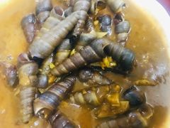 花生酱炒钉螺-钱山海鲜大排档