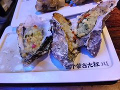 烤生蚝-三个蒙古大叔羊肉串(大宁店)