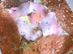 巴黎火腿鸡蛋芝士蘑菇可丽饼-RAC BAR(安福路店)