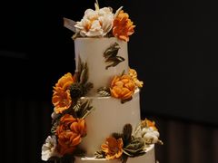 三层跳跃的橙-杜哈夫DOUX RÊVE·生日蛋糕(日月光店)