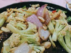 烧鹅汁啫菜花-江记餐厅(罗冲围店)