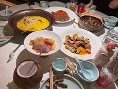 椰子-宝轩渔府·老字号海鲜·正宗津菜(水上店)