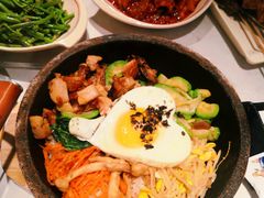 烤鸡腿石锅拌饭-七八冷面·延边朝鲜族美食(欢乐谷店)