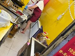 -小红车炸蛋葱油饼