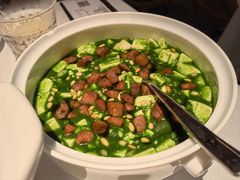 雪花牛肉绿麻婆豆腐-桂满陇·海市蜃楼·黑金(国金店)