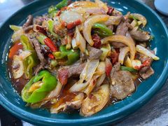 爆炒羊肝小份-靖远尕六美味羊羔肉