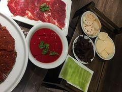 鲜鸭血-红九格老火锅(三峡广场店)