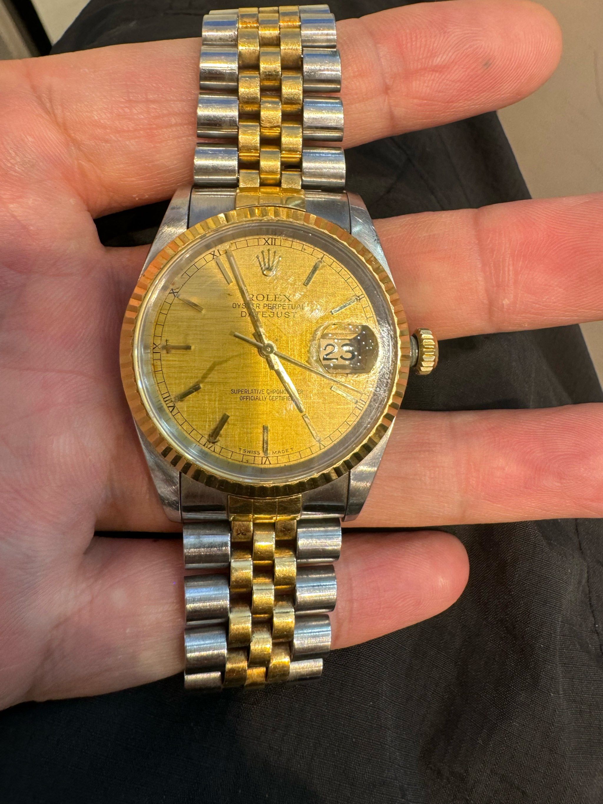 劳力士老古懂手表,留下了岁月的痕迹,曾经