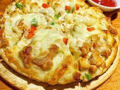 奥尔良鸡肉披萨-秀儿家の小确幸花园西餐厅