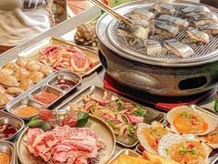 -围炉肉舍•炭烤活鳗•丹东海鲜烤肉(步行街店)