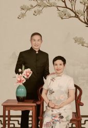 -时光纪亲子全家福照相馆(静安店母女写真父母纪念照)