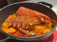 法国布列塔尼蓝龙虾意面-Le Bistrot de Racine