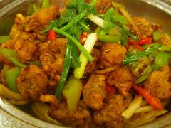 干锅蘑菇筋-胖太太四川麻辣排骨串(镇江路分店)