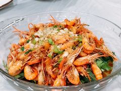 葱油青虾-溱湖八鲜菜馆