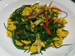 沙葱炒鸡蛋-新疆巴州金丝特餐厅(大钟寺店)