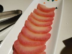 红酒雪梨-千纸鹤嫩汁烤肉(学府店)