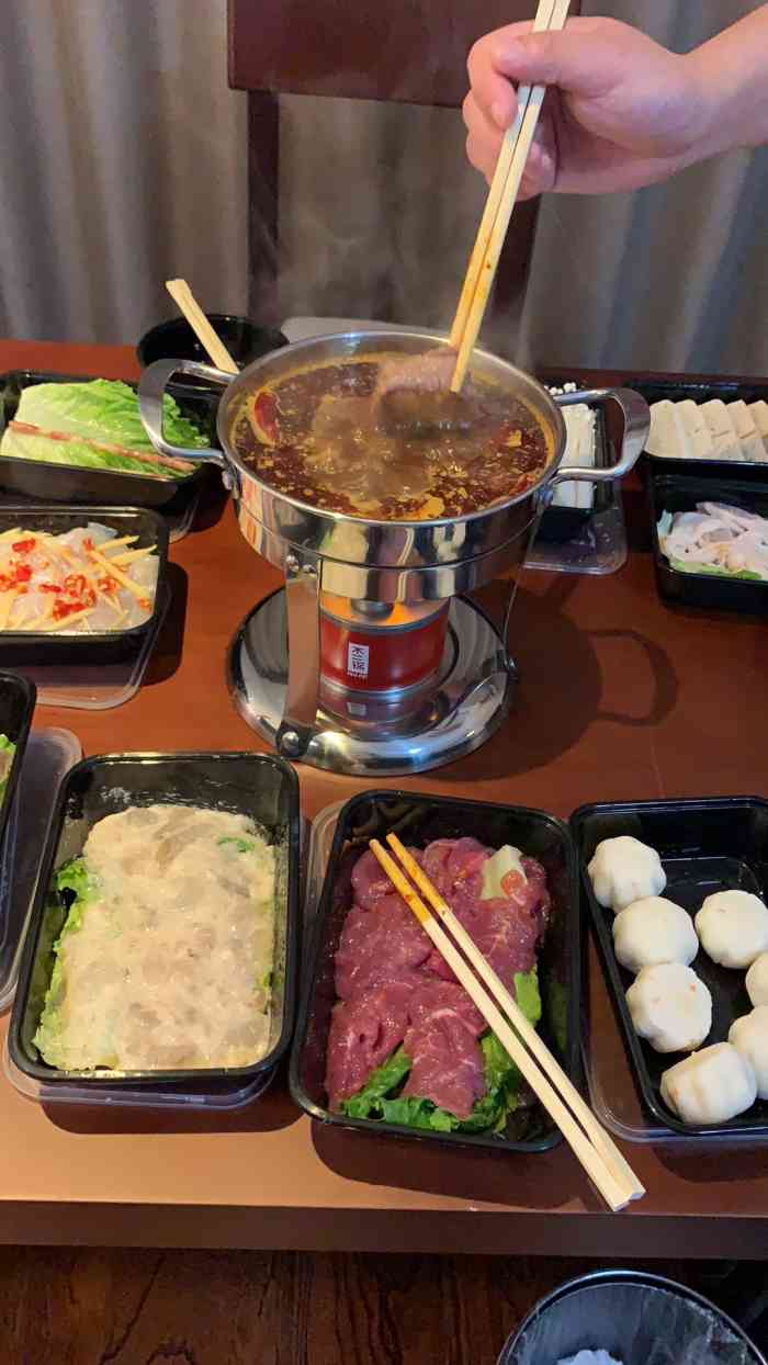 不二锅fujipot小火锅(南昌店)-"点的小火锅外卖,锅子吃完丢掉,还不用