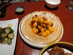 椒盐鹌鹑蛋-花笙记打边炉·煲仔饭(五大道店)