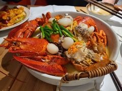 龙虾蟹海鲜面-十面欢腾·海鲜面·台式Bistro(长乐路店)
