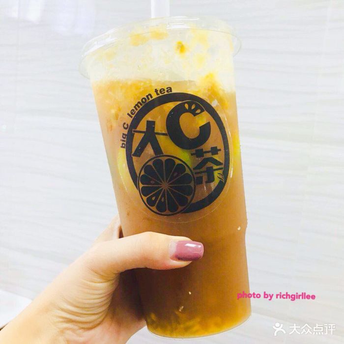 地铁站店)-招牌大c柠檬茶-菜-招牌大c柠檬茶图片-广州美食-大众点评网