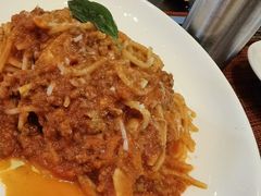 混合肉酱细面-WOLFGANG PUCK KITCHEN & BAR(迪士尼小镇店)