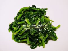 鸡油豌豆尖-鲤院·新中式美学·庭院餐厅(夫子庙店)