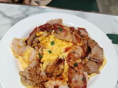 三拼滑蛋饭-深仔记茶餐厅(亚士厘道店)